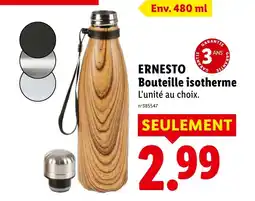 Lidl ERNESTO Bouteille isotherme offre