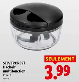 Lidl SILVERCREST Hachoir multifonction offre