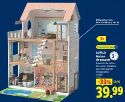 Lidl LUPILU Maison de poupées offre
