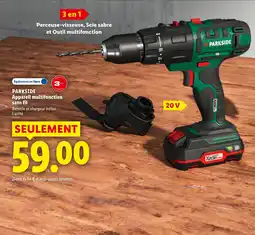 Lidl Parkside appareil multifonction sans fil offre