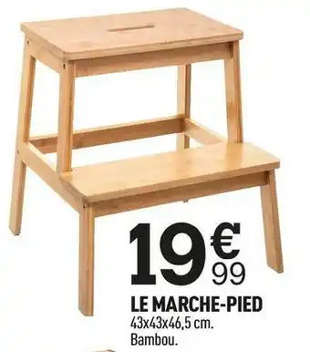 Centrakor Le marche-pied offre