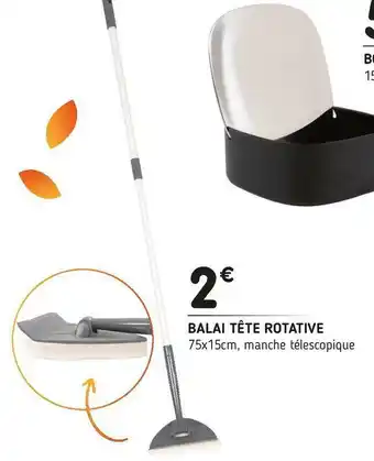 L'incroyable Balai tête rotative offre