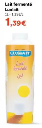Hmarket Luxlait Lait fermenté offre
