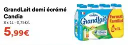 Hmarket Candia GrandLait demi écrémé offre