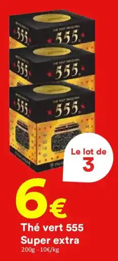 Hmarket 555 Thé vert offre