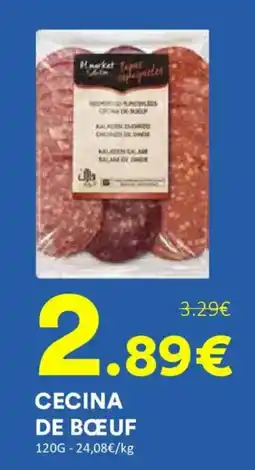 Hmarket Il market Cecina de bœuf offre