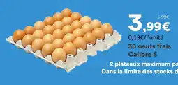 Hmarket Oeufs frais offre
