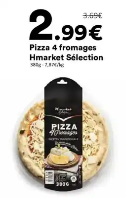 Hmarket Hmarket Sélection Pizza 4 fromages offre