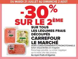 Carrefour Market Carrefour Le Marché Légumes Frais Découpés offre