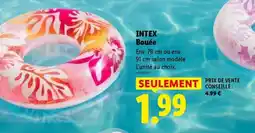 Lidl Intex bouée offre