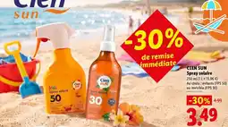 Lidl CIEN SUN Spray solaire offre
