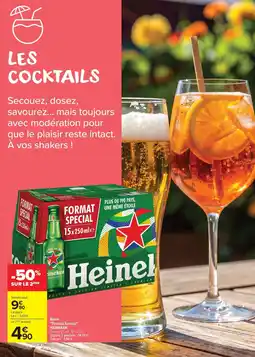 Carrefour Market Heineken offre