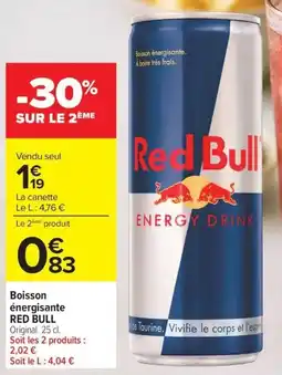 Carrefour Market Red Bull ENERGY DRINK offre