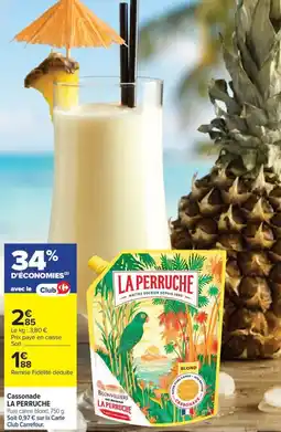 Carrefour Market LA PERRUCHE Cassonade offre