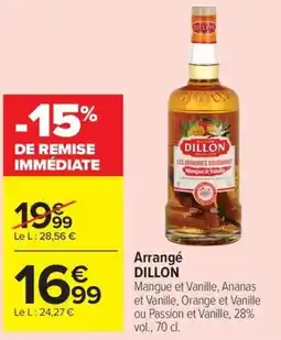 Carrefour Market DILLON Arrangé offre