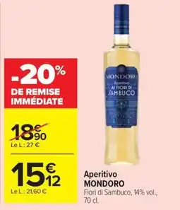 Carrefour Market MONDORO Aperitivo offre