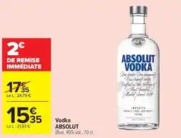 Carrefour Market ABSOLUT Vodka offre