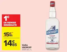 Carrefour Market VIKOROFF Vodka offre