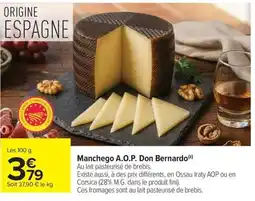 Carrefour Market Manchego A.O.P. Don Bernardo offre