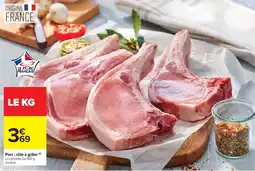 Carrefour Market Le Porc Français Porc : côte à griller offre