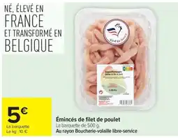 Carrefour Market Émincés de filet de poulet offre