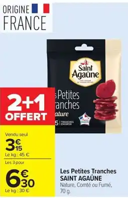 Carrefour Market Saint Agaune Les Petites Tranches offre