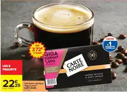 Carrefour Market CARTE NOIRE Café moulu classique offre