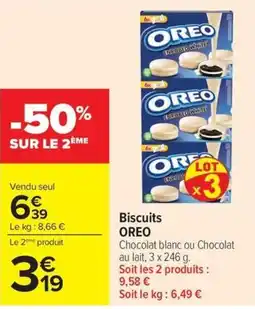 Carrefour Market OREO Biscuits offre
