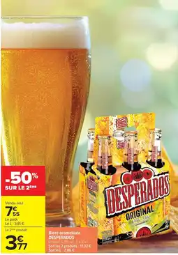 Carrefour Market DESPerados Bière aromatisée offre
