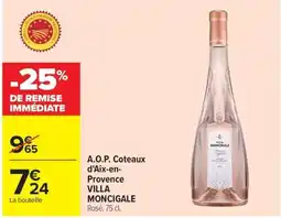 Carrefour Market VILLA MONCIGALE offre