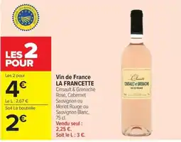 Carrefour Market LA FRANCETTE offre