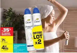 Carrefour Market Dove Déodorant Atomiseur offre