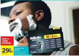 Carrefour Market Gillette Mach3 offre