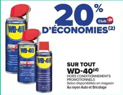 Carrefour Market WD-40 offre
