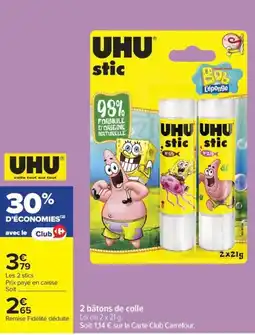 Carrefour Market UHU stic offre