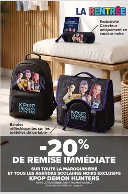 Carrefour Market K-pop demon hunters offre