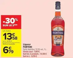 Carrefour Market Forteni - liqueur offre