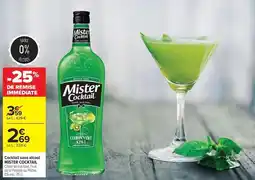 Carrefour Market Mister cocktail - cocktail sans arécol offre