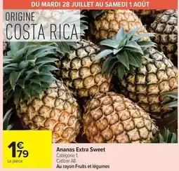 Carrefour Market Costa - ananas extra sweet offre