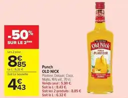 Carrefour Market Orange - punch offre