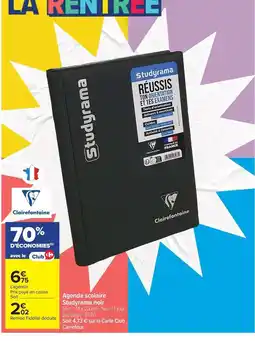 Carrefour Market Clairefontaine - agenda scoirie offre