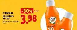 Lidl Cien - lait solaire fps 30 offre