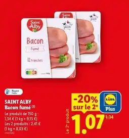 Lidl Lidl - bacon fume offre