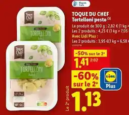 Lidl Tortelloni pesto offre