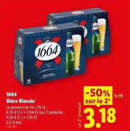 Lidl Kronenbourg - bière blonde offre
