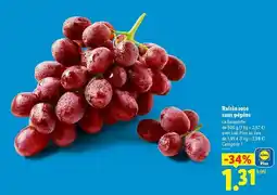 Lidl Lidl - raisin rosé sans perims offre