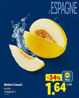 Lidl Lidl - melon canari offre