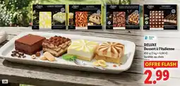 Lidl Deluxe - desserta itratante offre