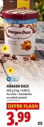 Lidl Flash - häagen-dazs offre