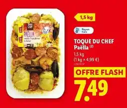 Lidl Chef - paëlla offre